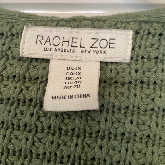 Rachel Zoe Hooded Knit pullover - Picture 3 of 8